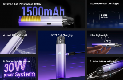 Smoant Flex NEO 1500mAh (Icy Cyan)
